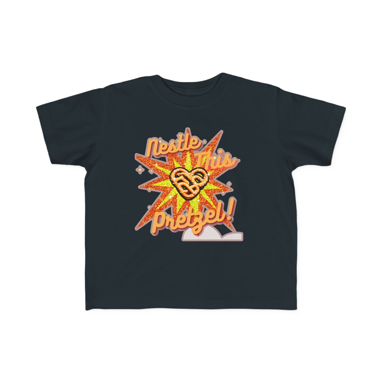 Toddler Salty Cravings Pretzel Tee Comfort Favorite Knot those Tiny Arms