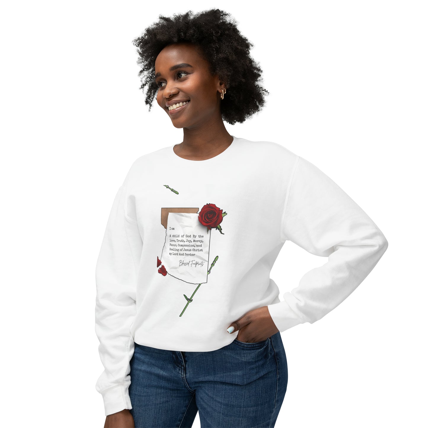 BlessedFootprints Unisex Sweater