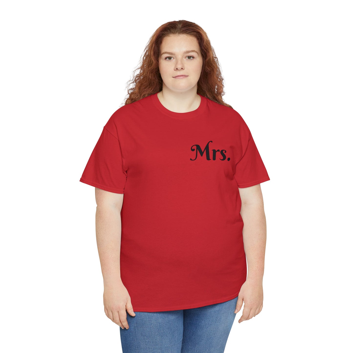 Mrs. Unisex Heavy Cotton Tee