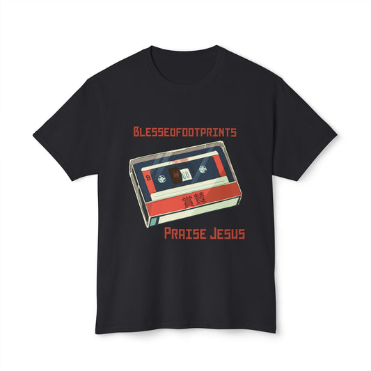Praise Jesus Anime Tee - BlessedFootprints Collection