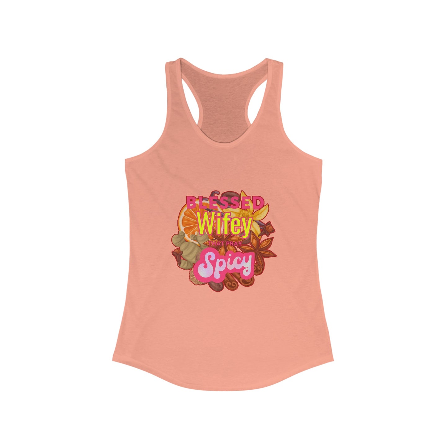 Blessed Wifey Racerback Tank