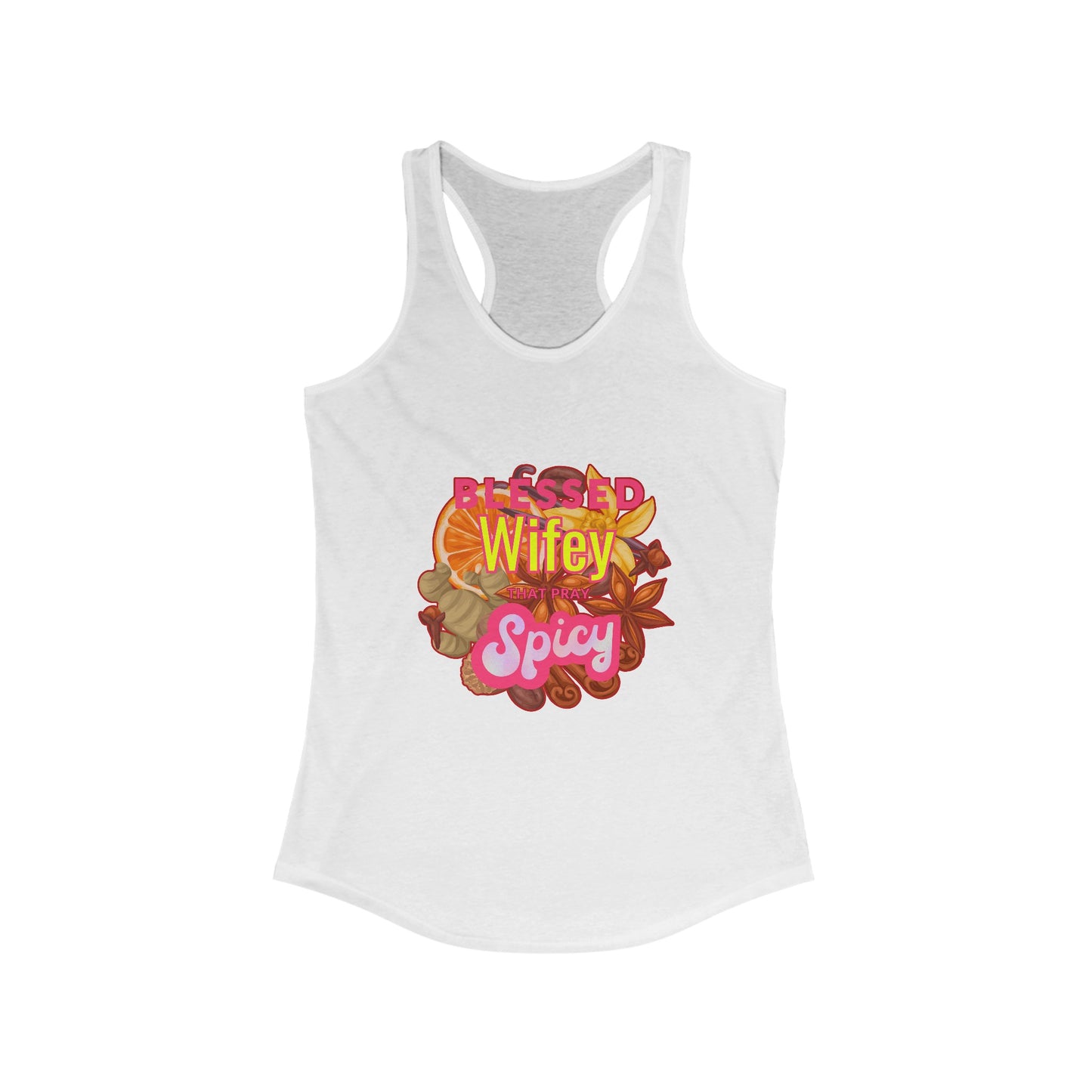 Blessed Wifey Racerback Tank