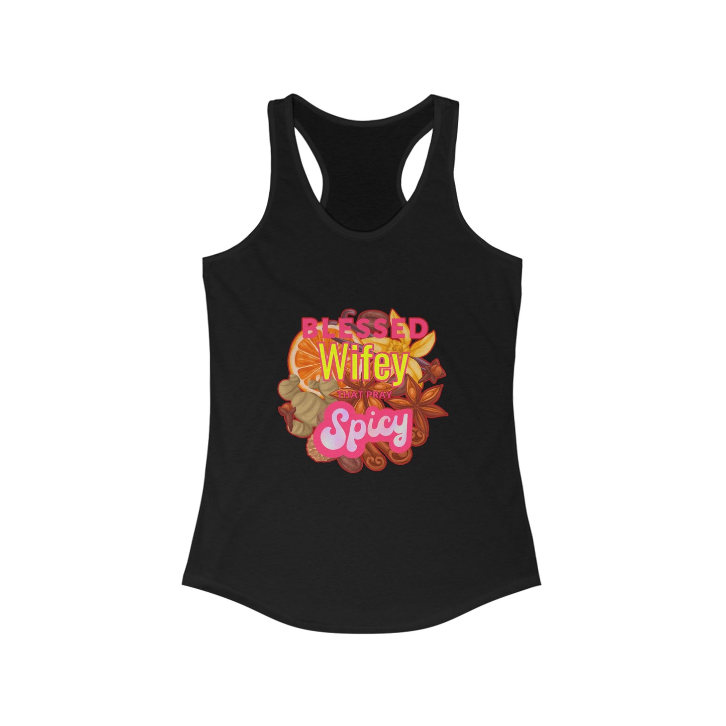 Blessed Wifey Racerback Tank