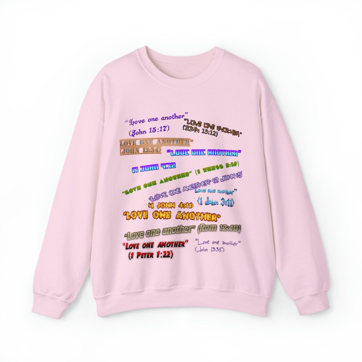 Love One Another Unisex Heavy Blend™ Crewneck Sweatshirt