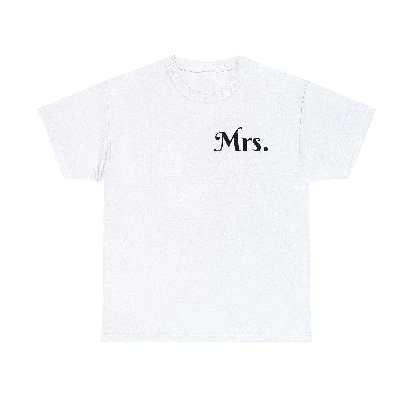 Mrs. Unisex Heavy Cotton Tee