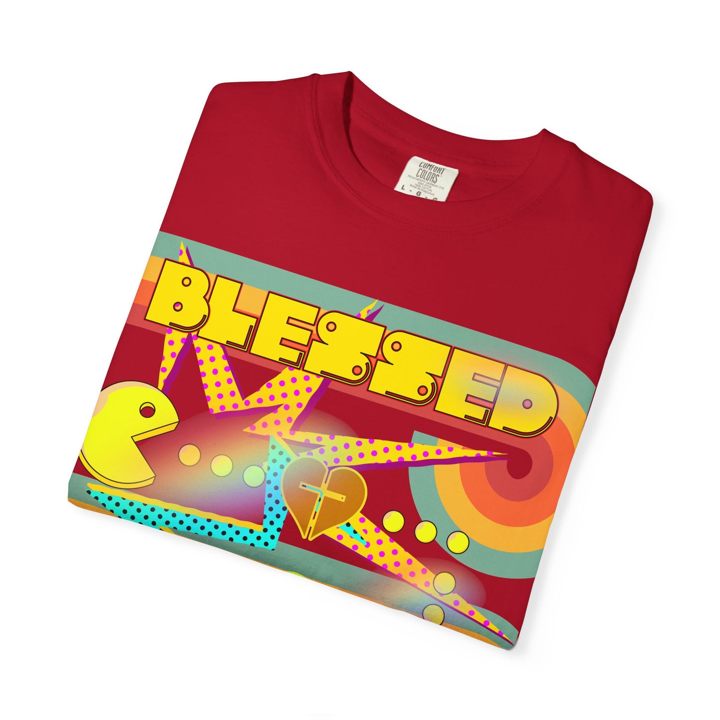 Retro Graphic T-Shirt, Blessed T-Shirt, Fun Casual Wear, Gift for Gamers, Vintage Style Tee