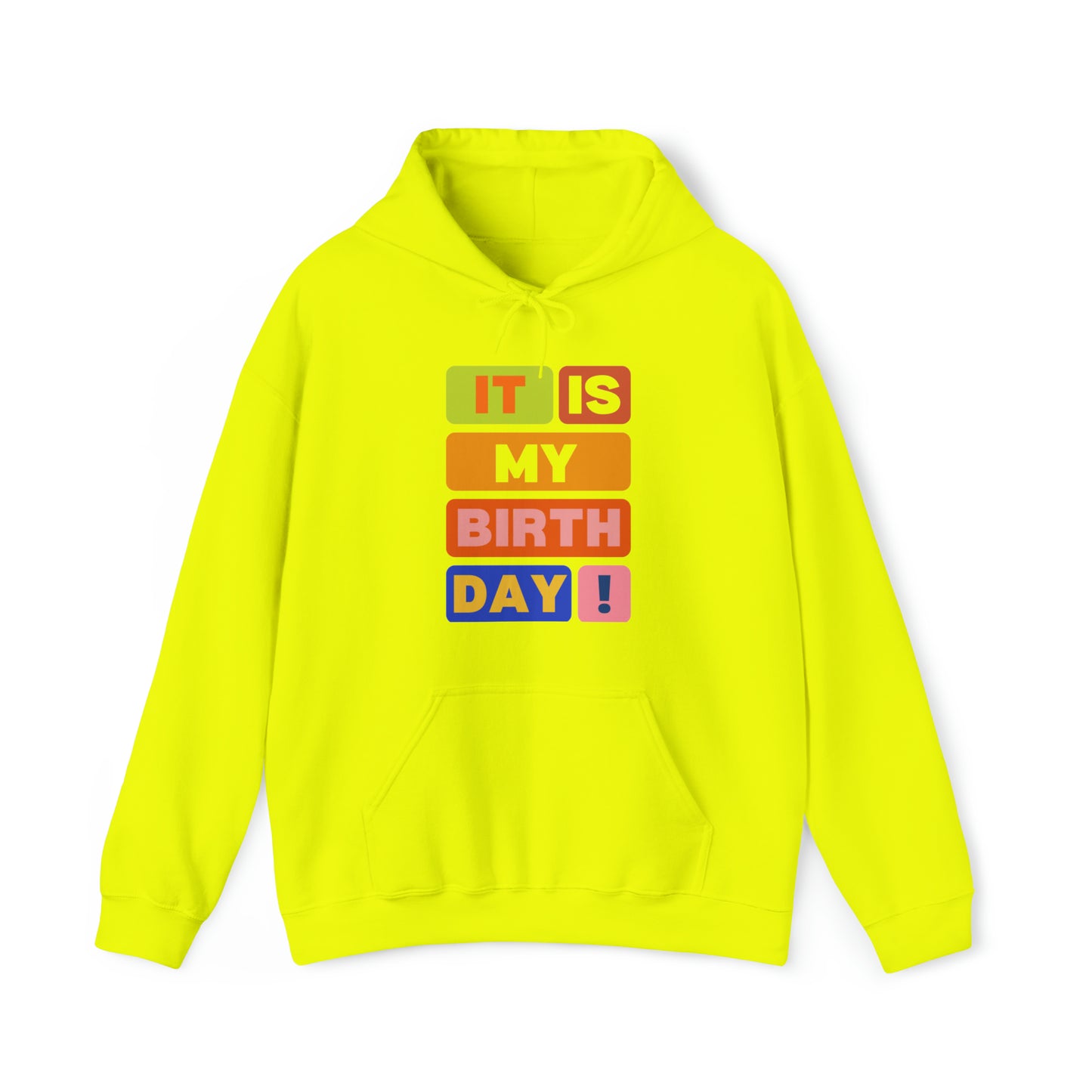 Happy Birthday Unisex Heavy Blend™ Hooded Sweatshirt