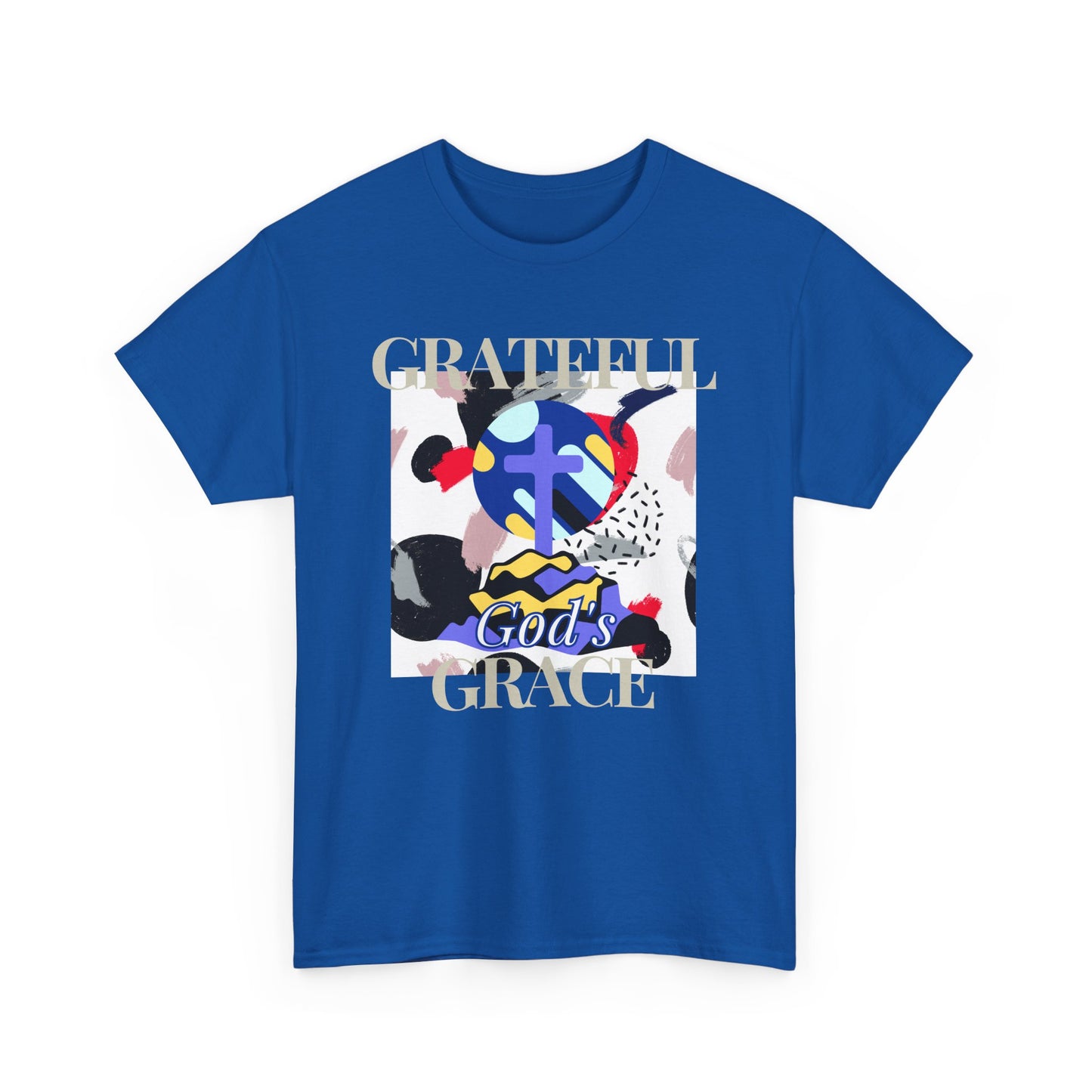 Grateful Grace Christian Unisex Heavy Cotton Tee