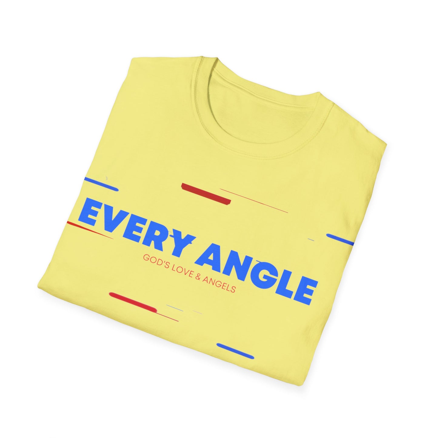 Every Angle God's Love and Angels Unisex Softstyle T-Shirt