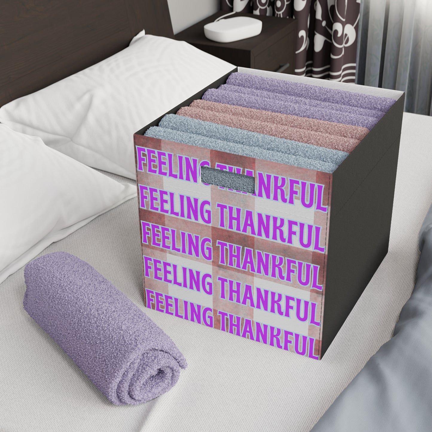 Feeling Thankful V3 Felt Storage Box