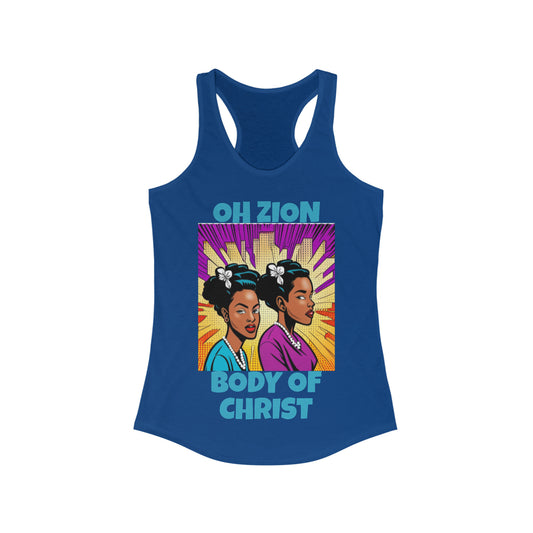 Oh Zion Women's Ideal Racerback Tank