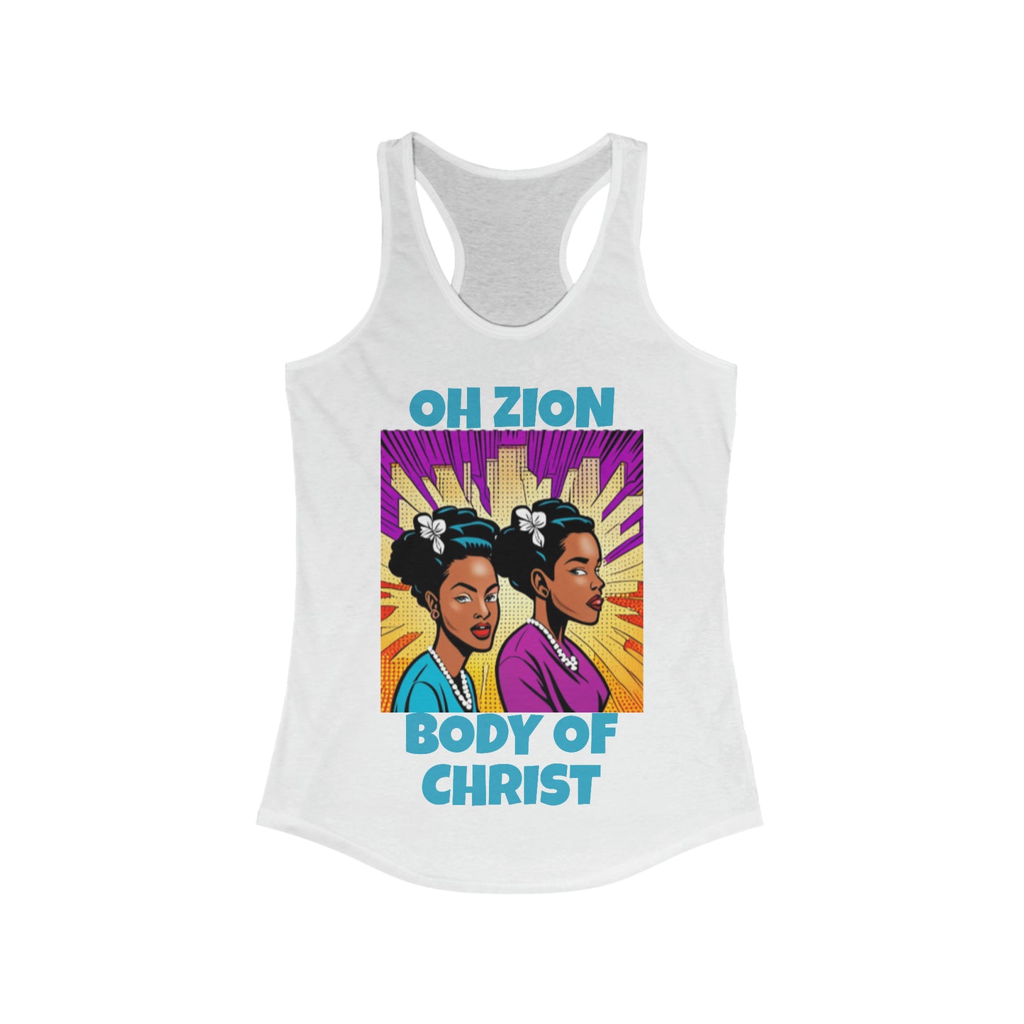 Oh Zion Women's Ideal Racerback Tank