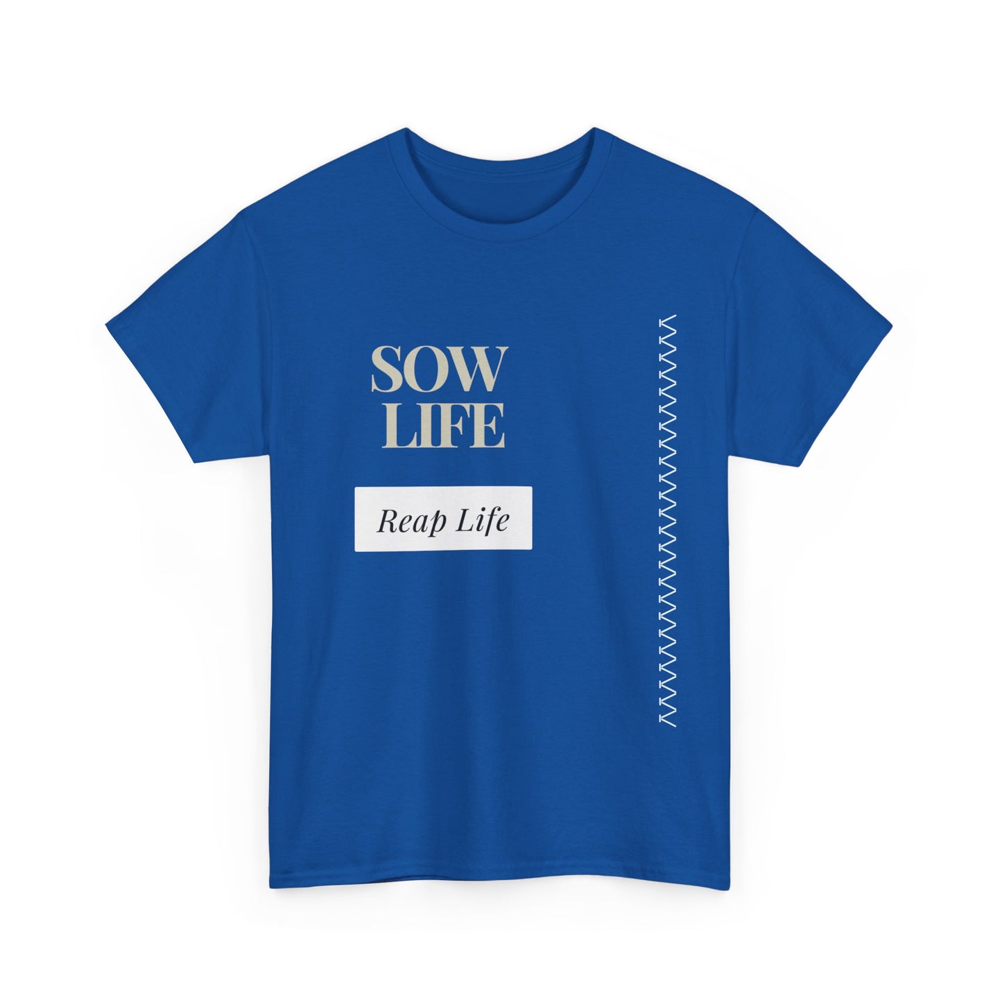 Unisex Heavy Cotton Tee "Sow Life Reap Life"