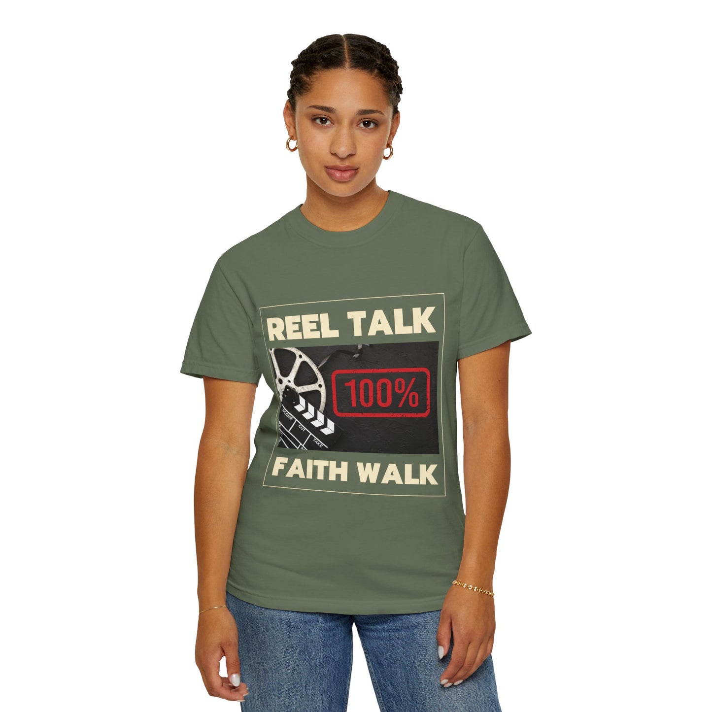 Faith Walk Unisex Garment-Dyed T-shirt