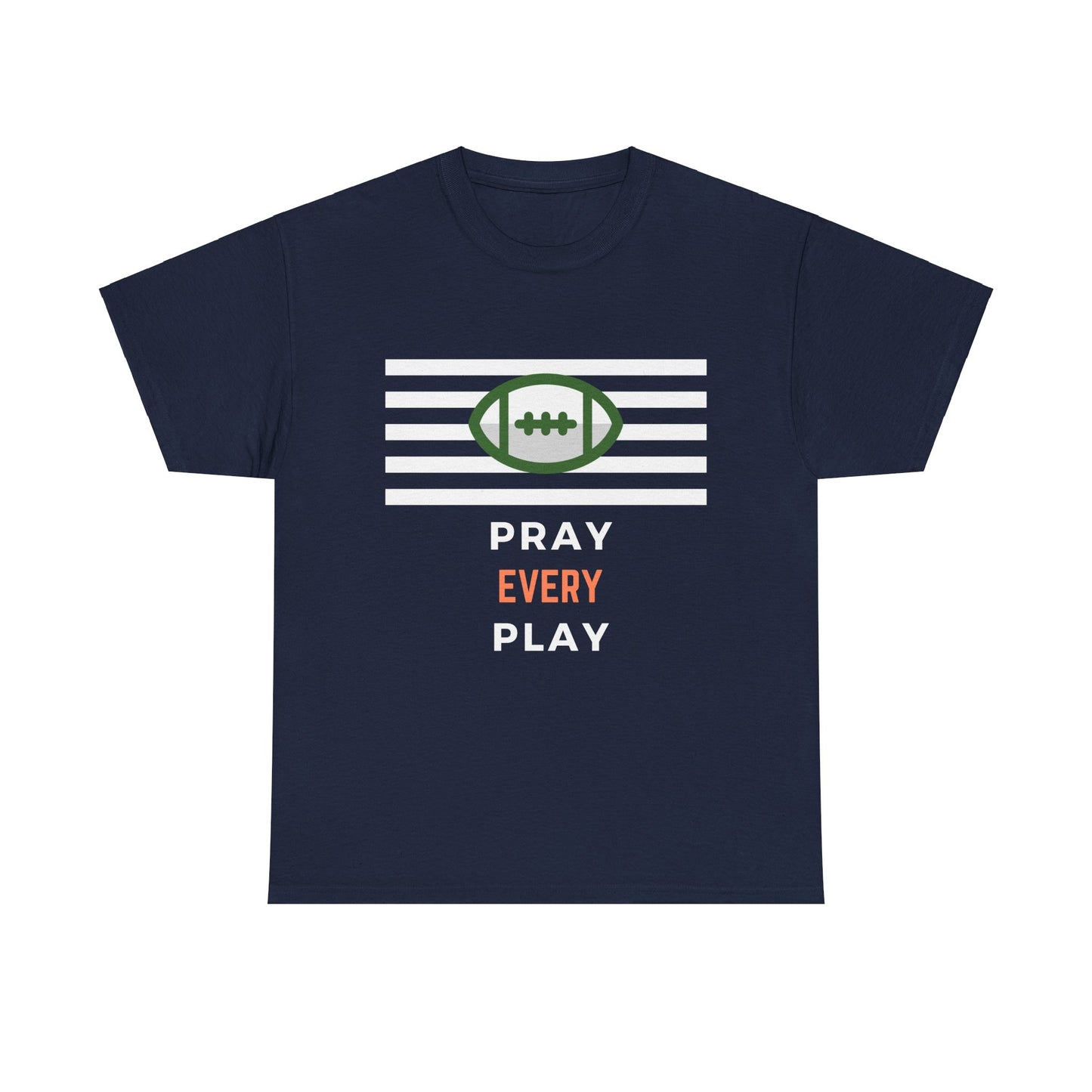 Pray Every Play Unisex Heavy Cotton Tee