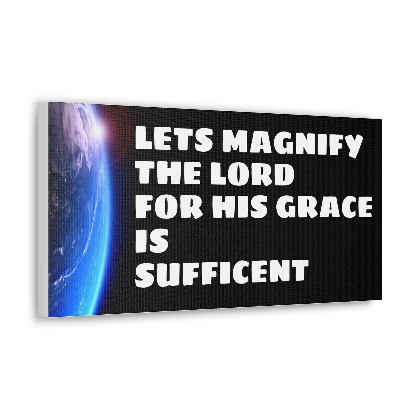 Let's Magnify God Canvas Gallery Wraps