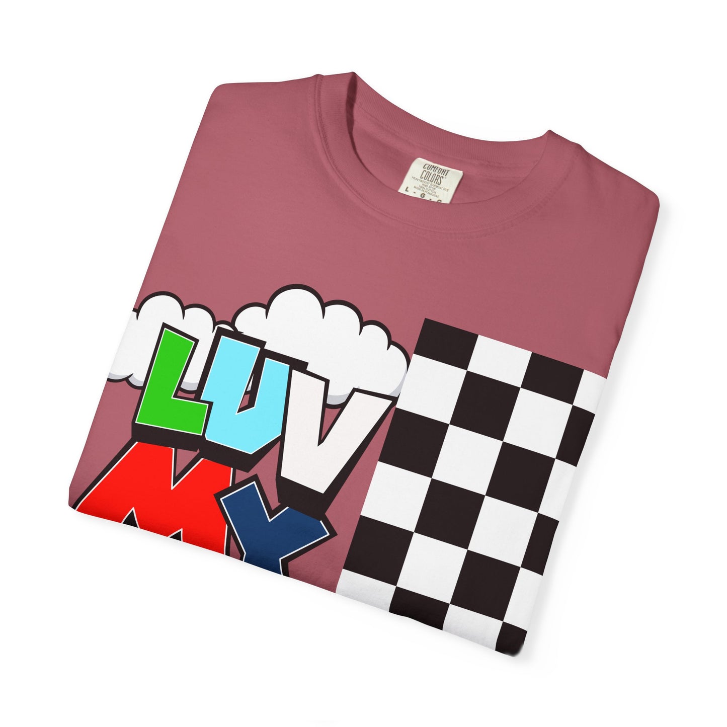 Colorful Retro Gaming T-Shirt, Luv My Bros Shirt, Unisex Tee, Gamer Gift,
