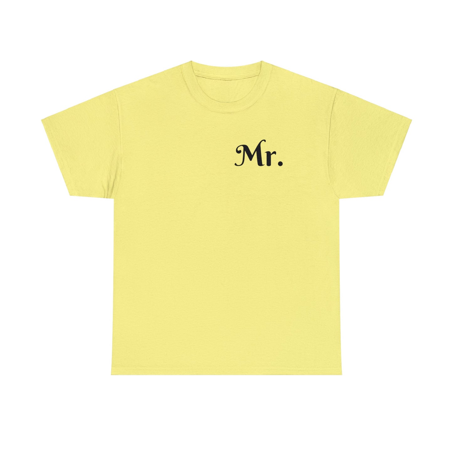 Mr. Unisex Heavy Cotton Tee