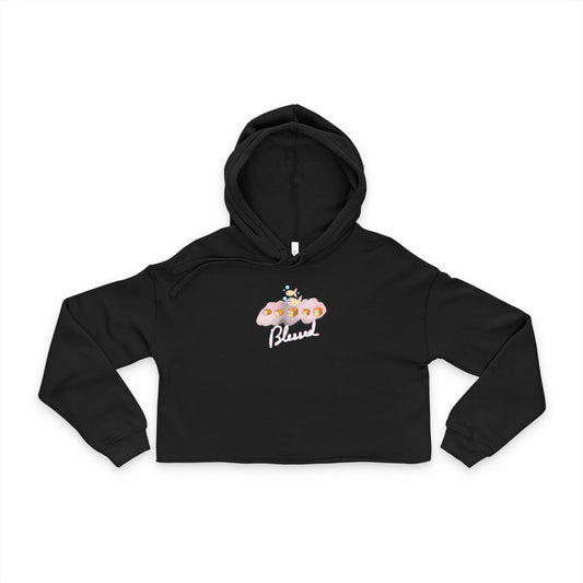 Cropped Blessed Hoodie Two Fish Five Loaves