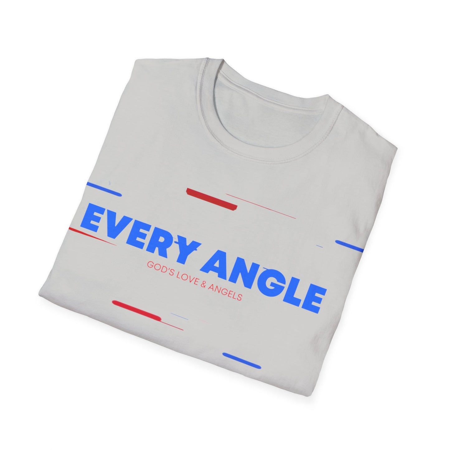 Every Angle God's Love and Angels Unisex Softstyle T-Shirt