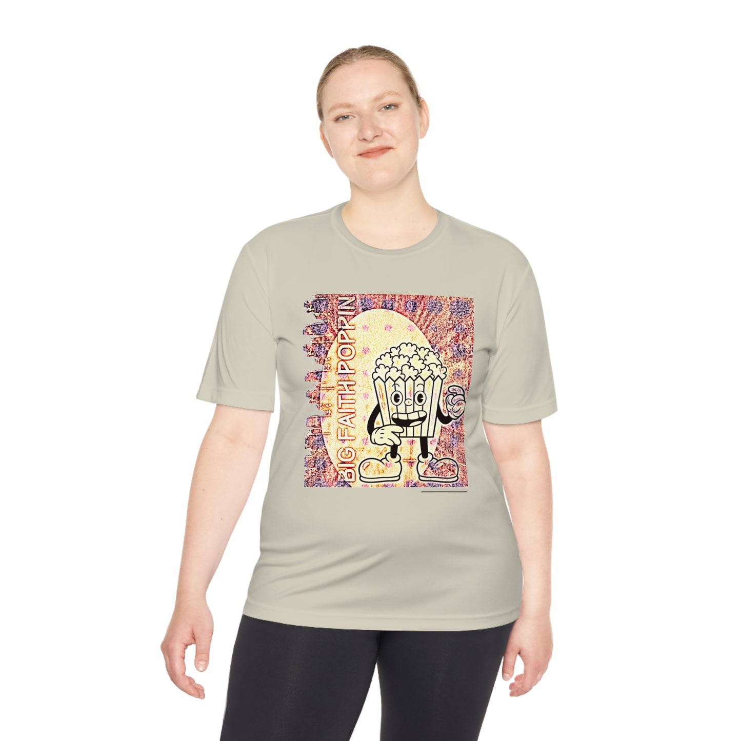 Big Faith Popping Unisex Moisture Wicking Tee