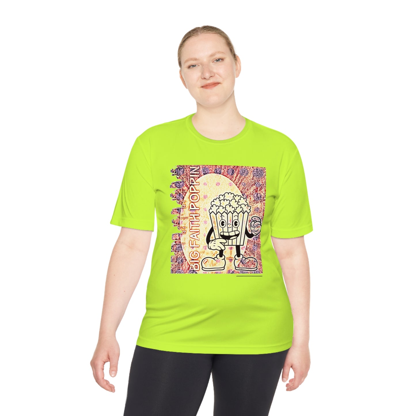 Big Faith Popping Unisex Moisture Wicking Tee