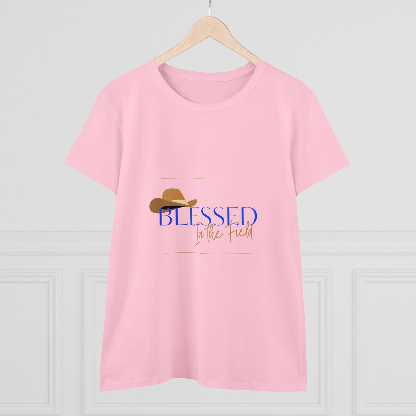 Blessed in The Field Women's Midweight Cotton Tee