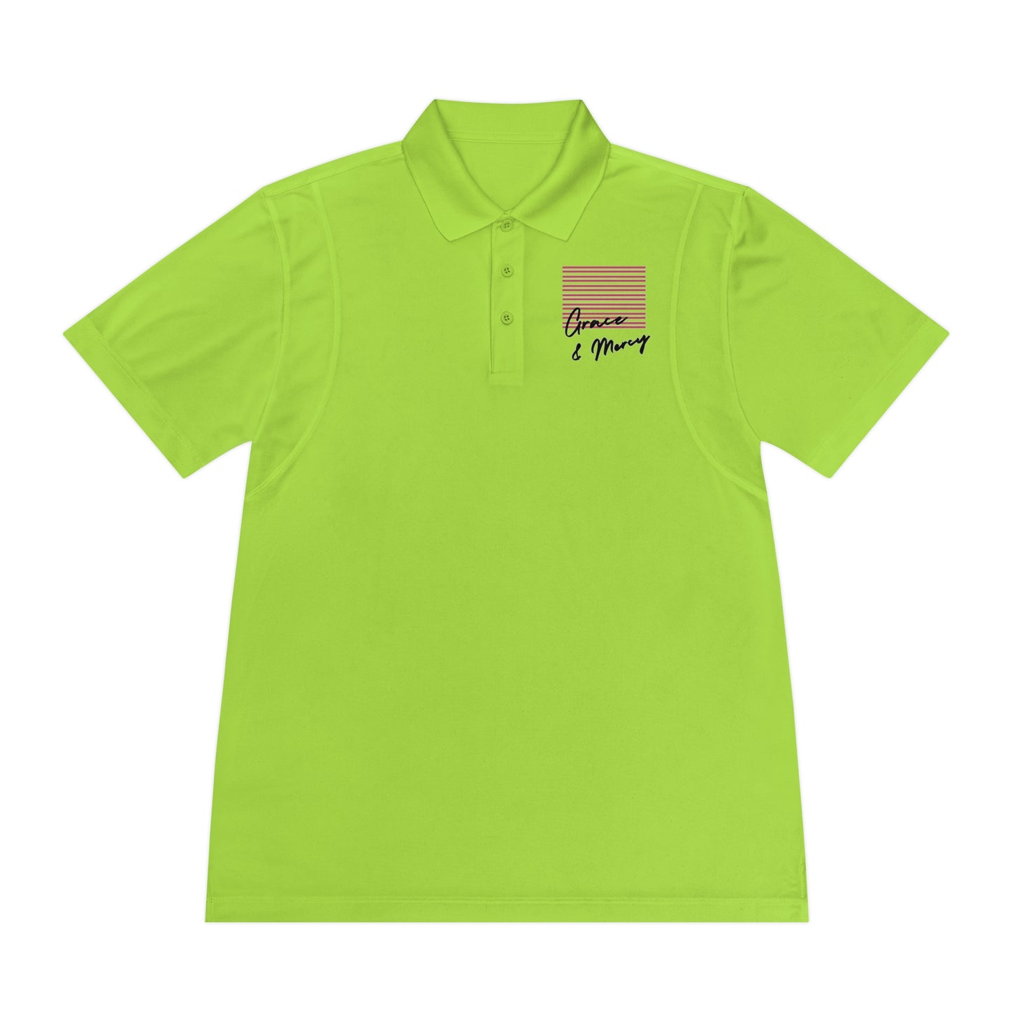 Grace & Mercy Men's Sport Polo Shirt