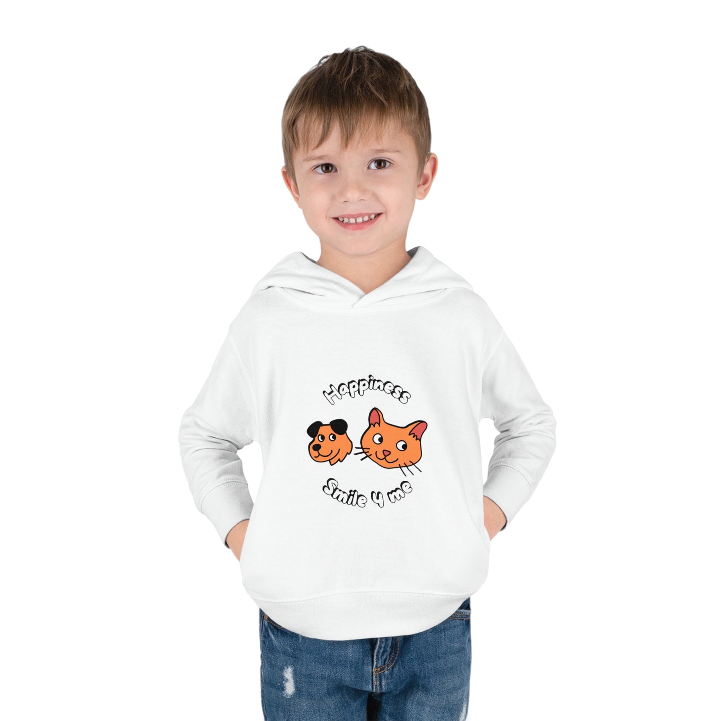 Smile 4 Me Toddler Pullover Fleece Hoodie