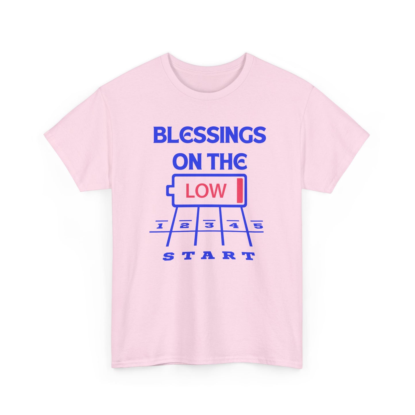 Blessings on The Low Unisex Heavy Cotton Tee