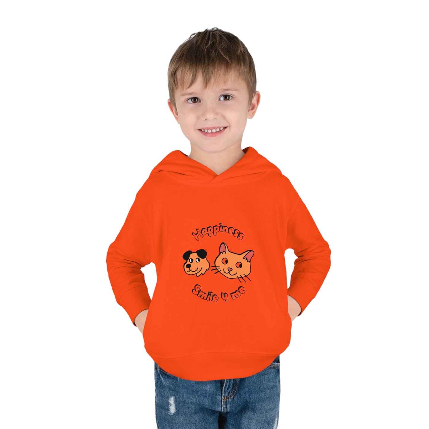 Smile 4 Me Toddler Pullover Fleece Hoodie