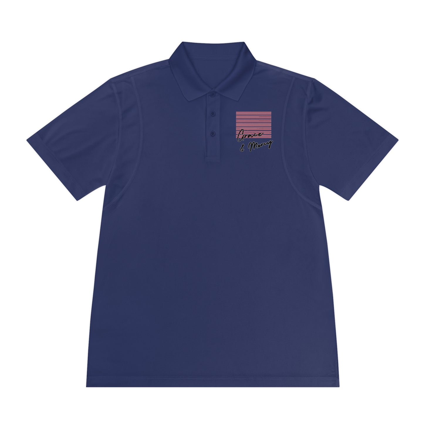 Grace & Mercy Men's Sport Polo Shirt