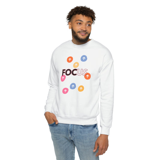 Focus UP Unisex Drop Shoulder Sweatshirt