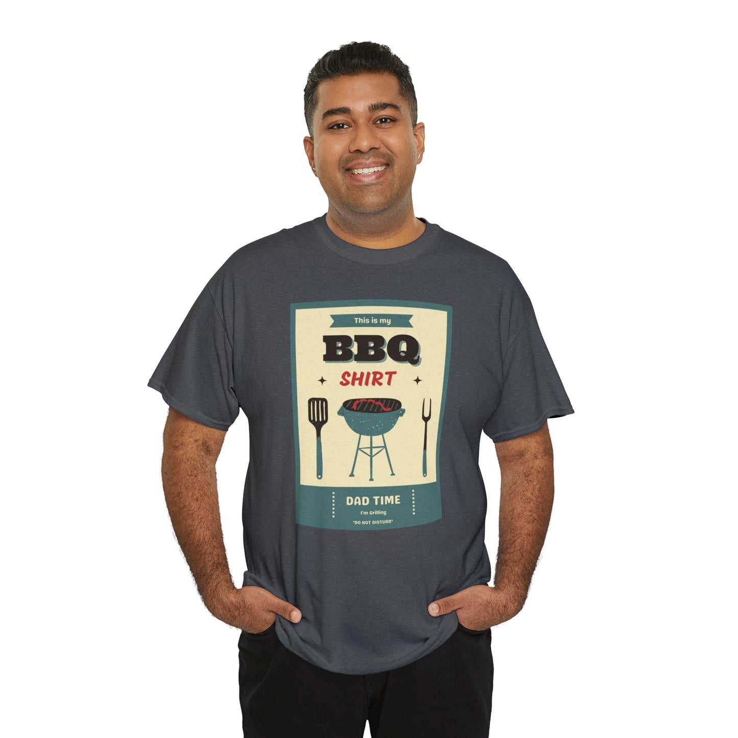 BBQ Dad Time Unisex Heavy Cotton Tee