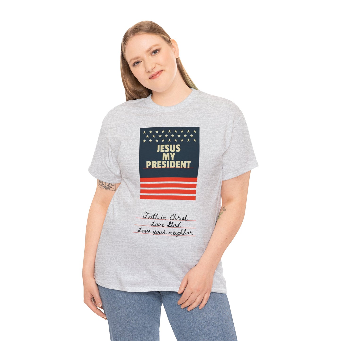 Jesus My President Tee: Affordable Faithwear for All