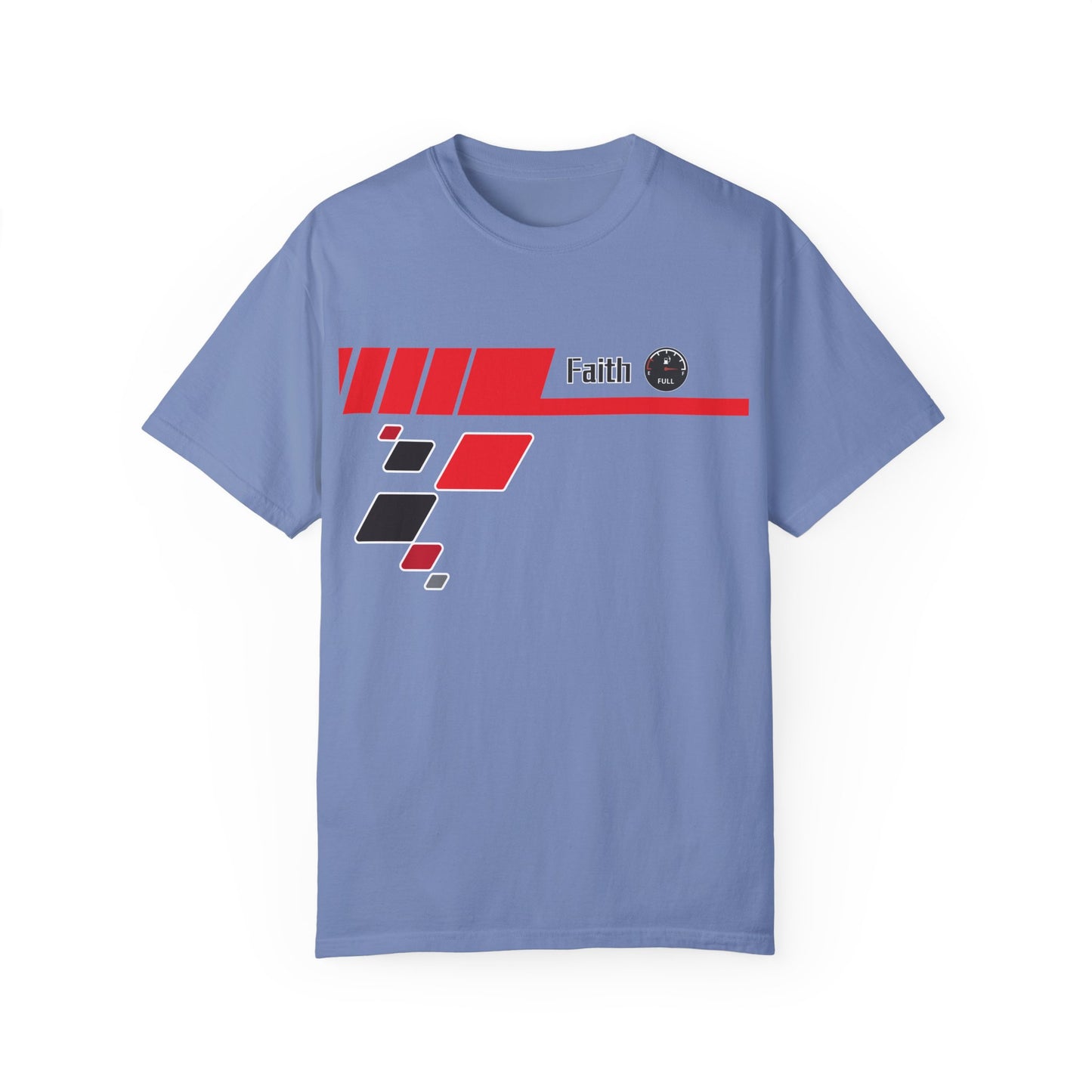 Faith Fuel Race T-Shirt | Comfort Colors 1717 - Christian Design