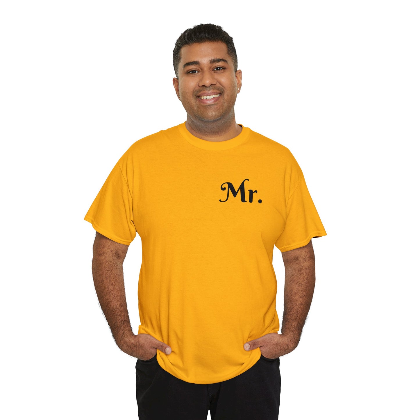 Mr. Unisex Heavy Cotton Tee