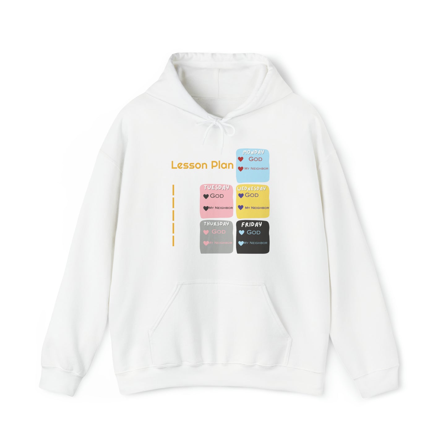 Lesson Plan Unisex Heavy Blend™ Hooded Sweatshirt