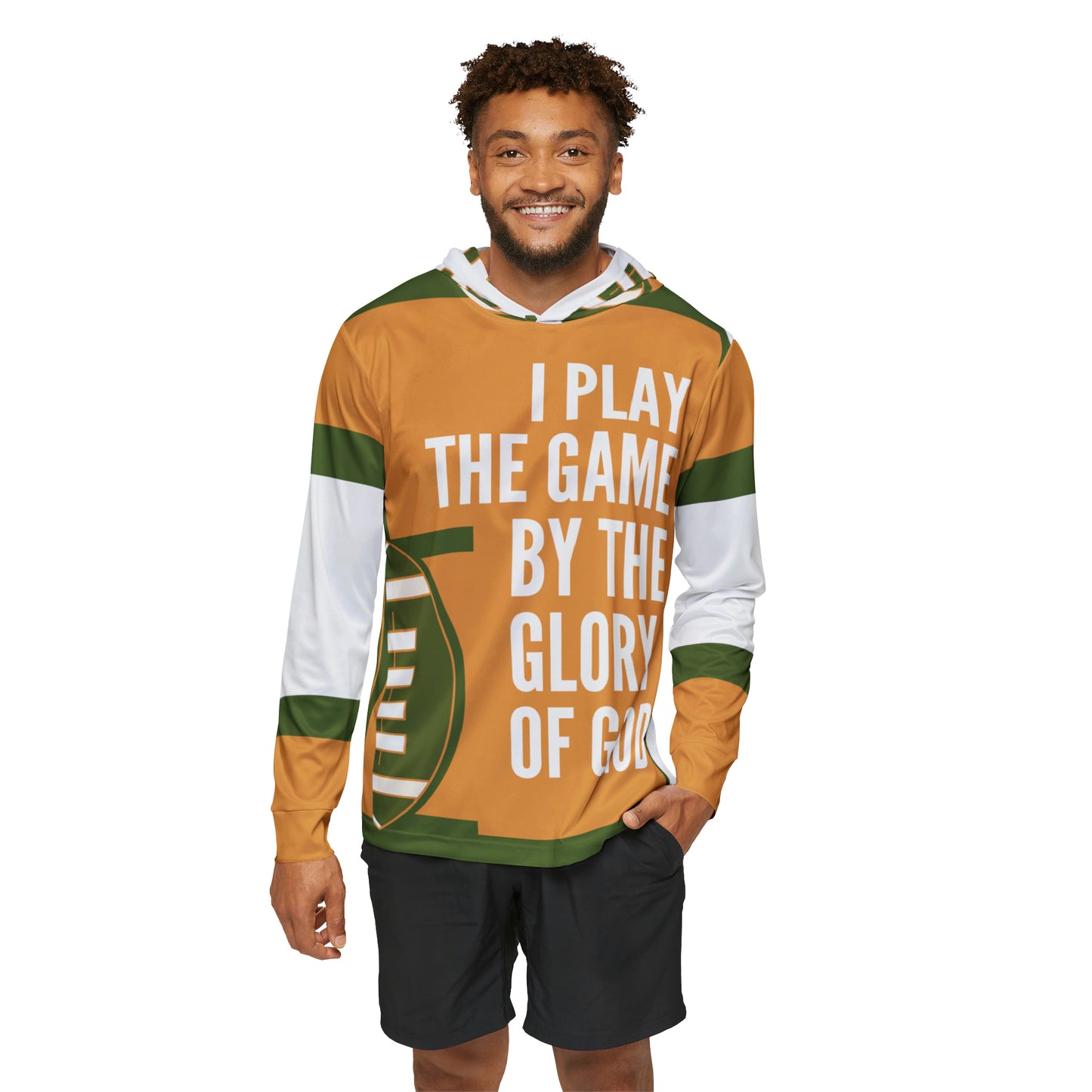 Glory of God Men's Sports Warmup Hoodie