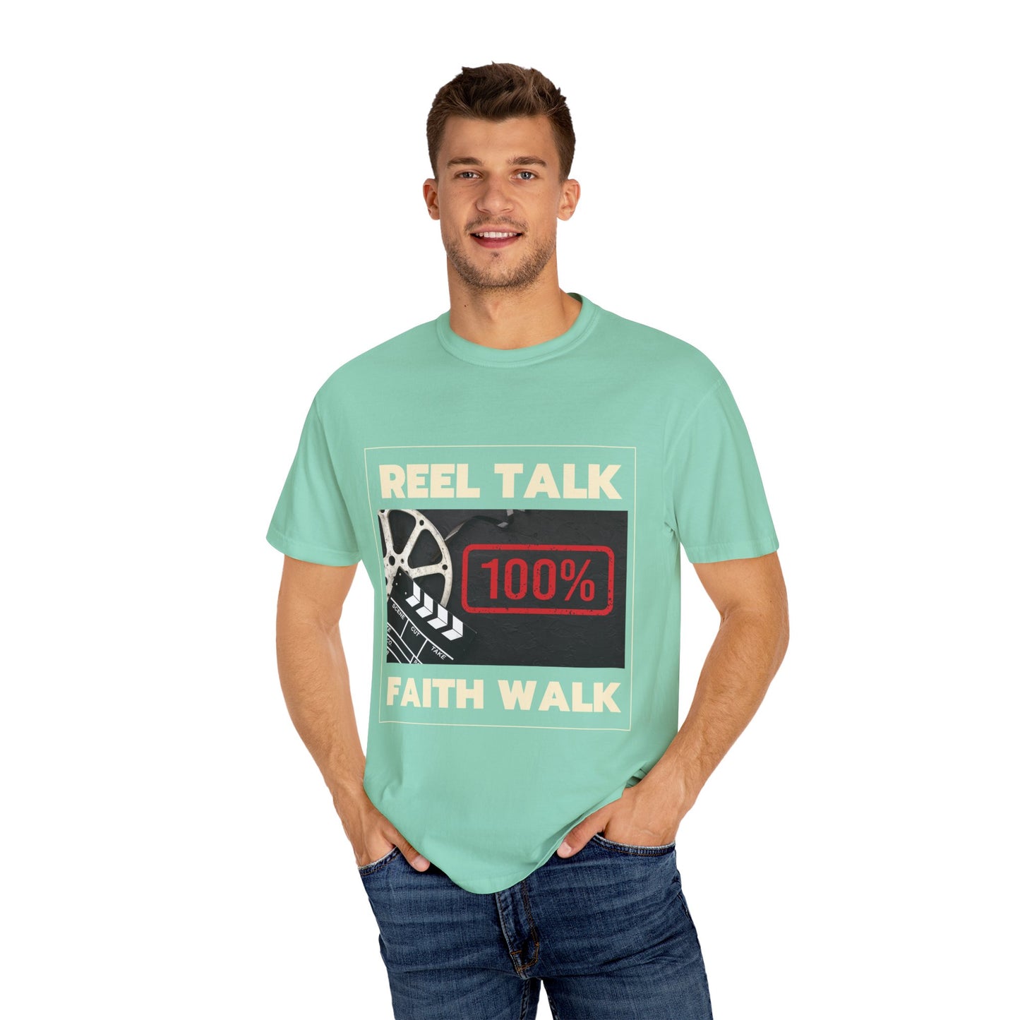 Faith Walk Unisex Garment-Dyed T-shirt