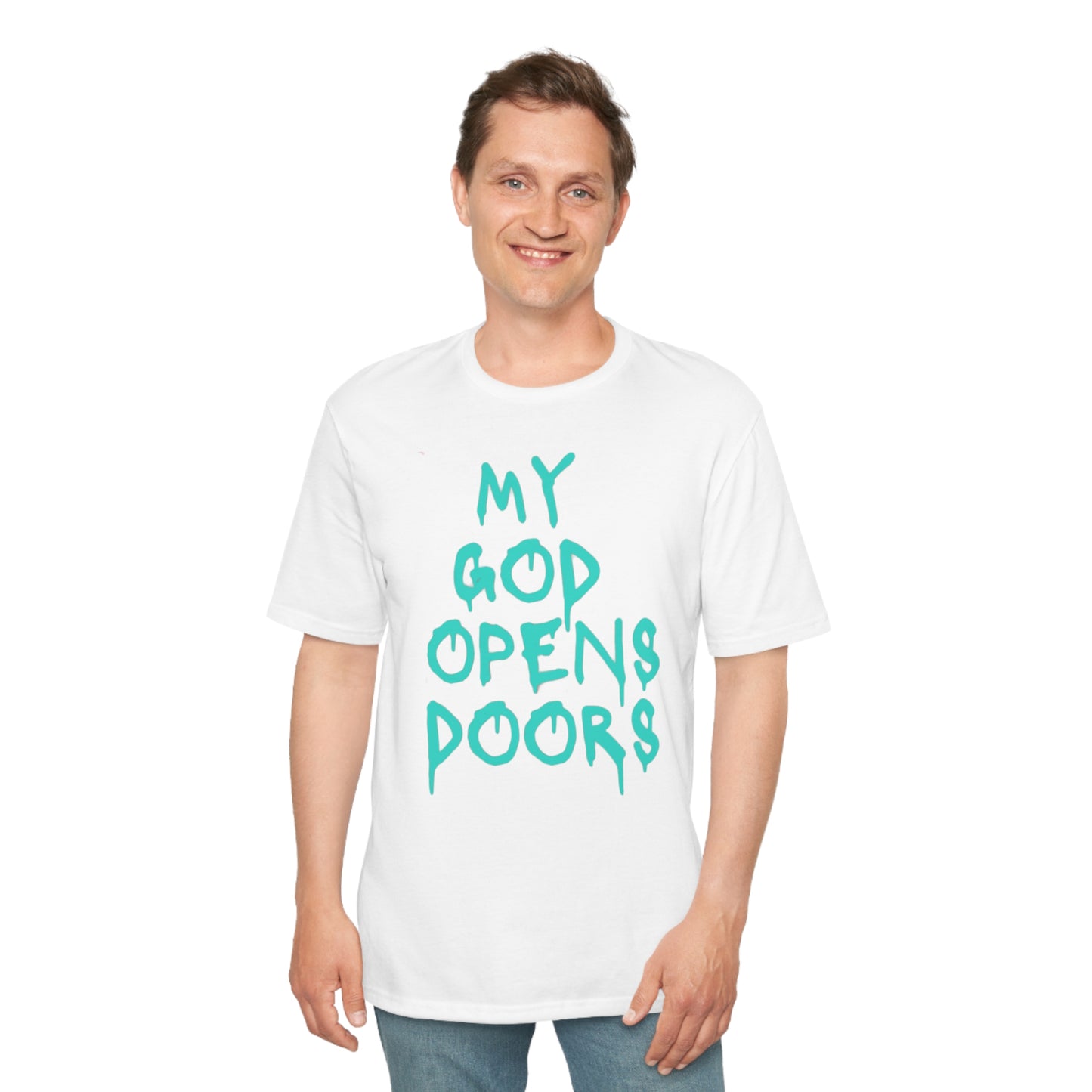 God Opens Doors Perfect Weight® Tee