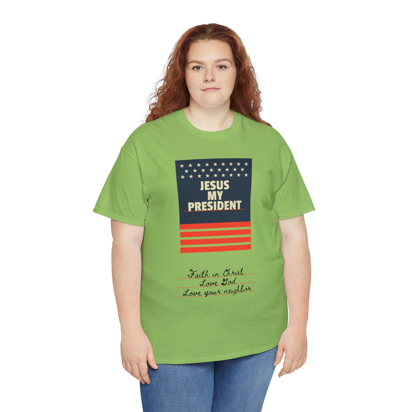 Jesus My President Tee: Affordable Faithwear for All