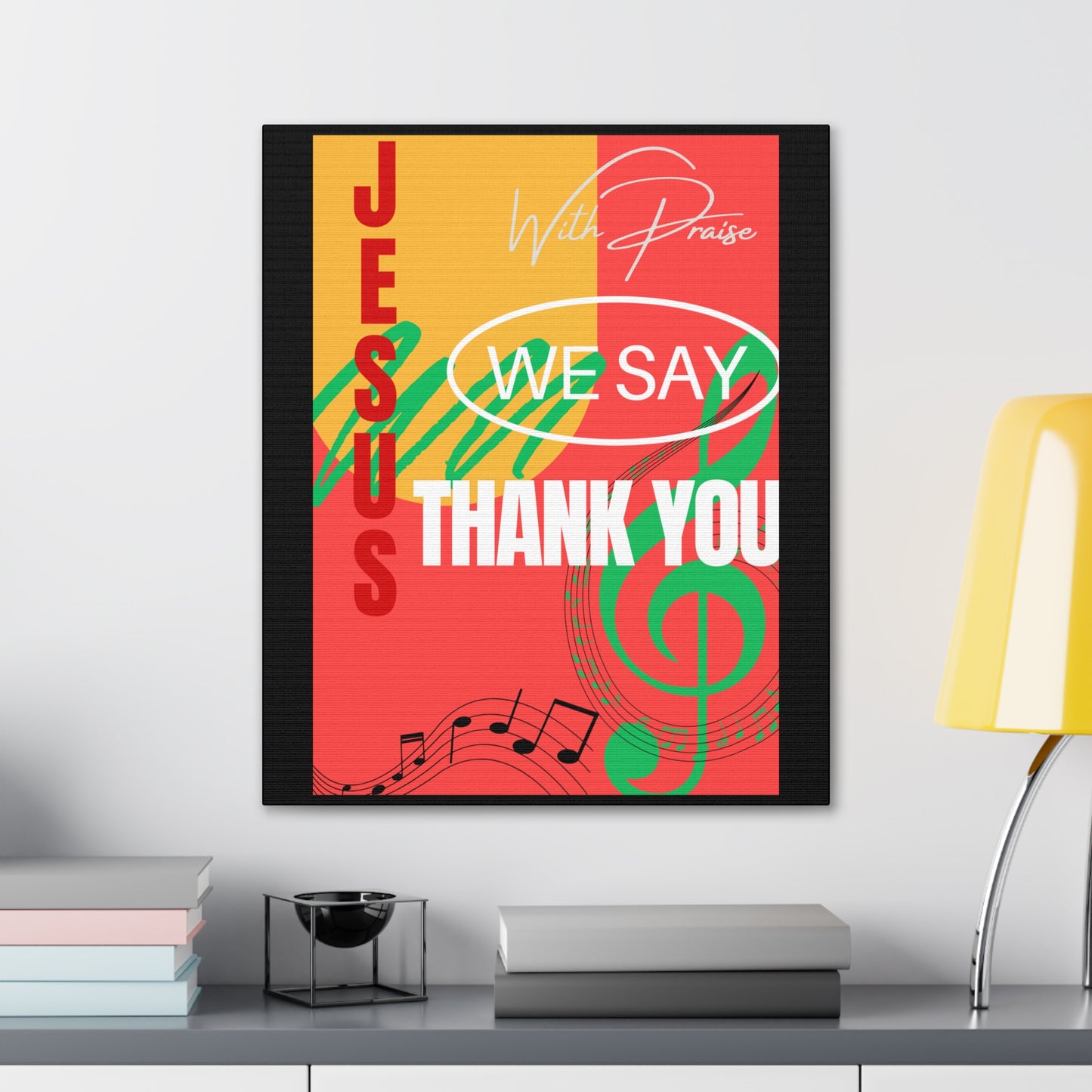 Thank You Jesus Canvas Gallery Wraps