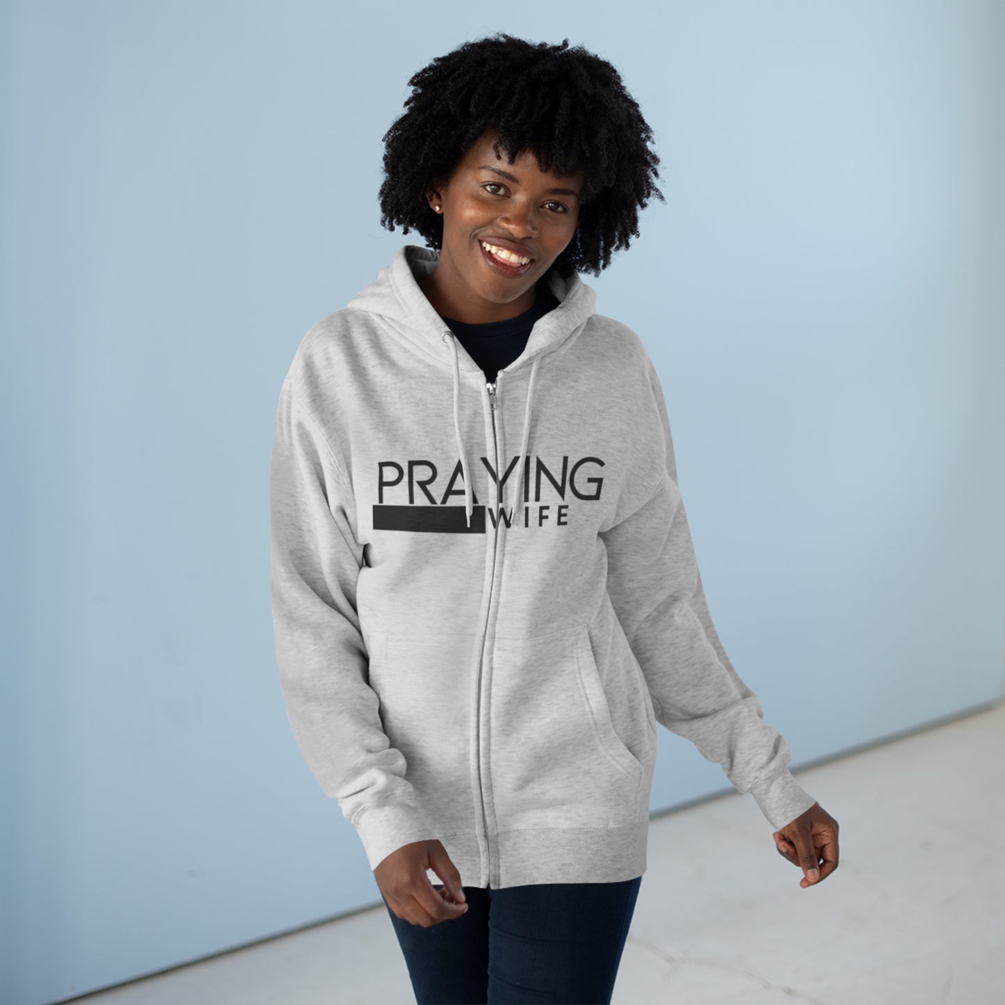 Praying Wife Unisex Pullover Hoodie