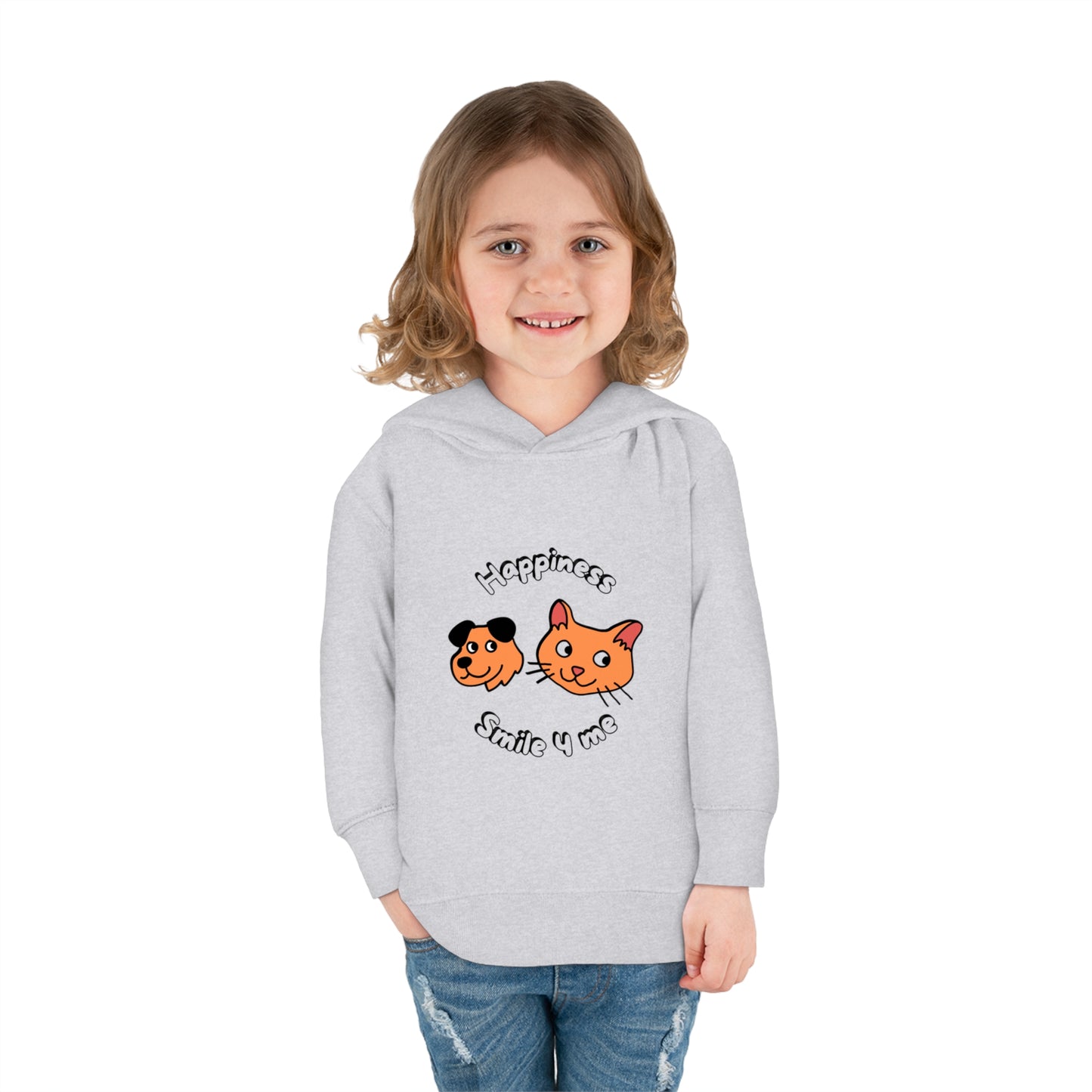 Smile 4 Me Toddler Pullover Fleece Hoodie