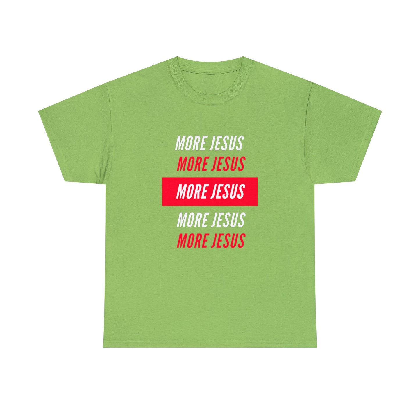 More Jesus Unisex Heavy Cotton Tee