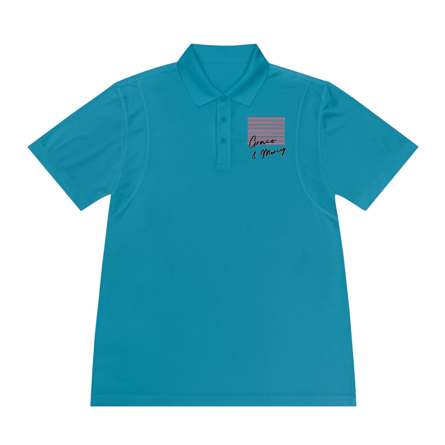 Grace & Mercy Men's Sport Polo Shirt