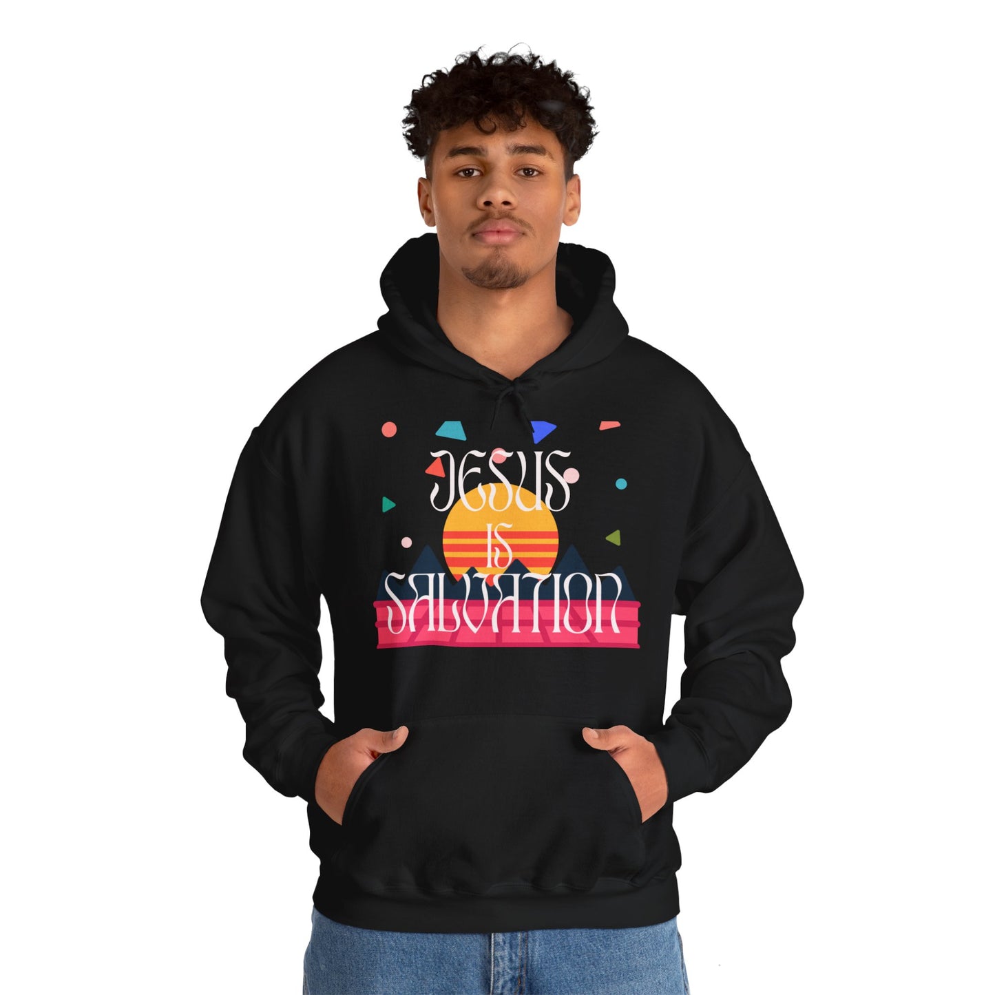 Jesus Is Salvation Unisex Heavy Blend™ Hooded Sweatshirt