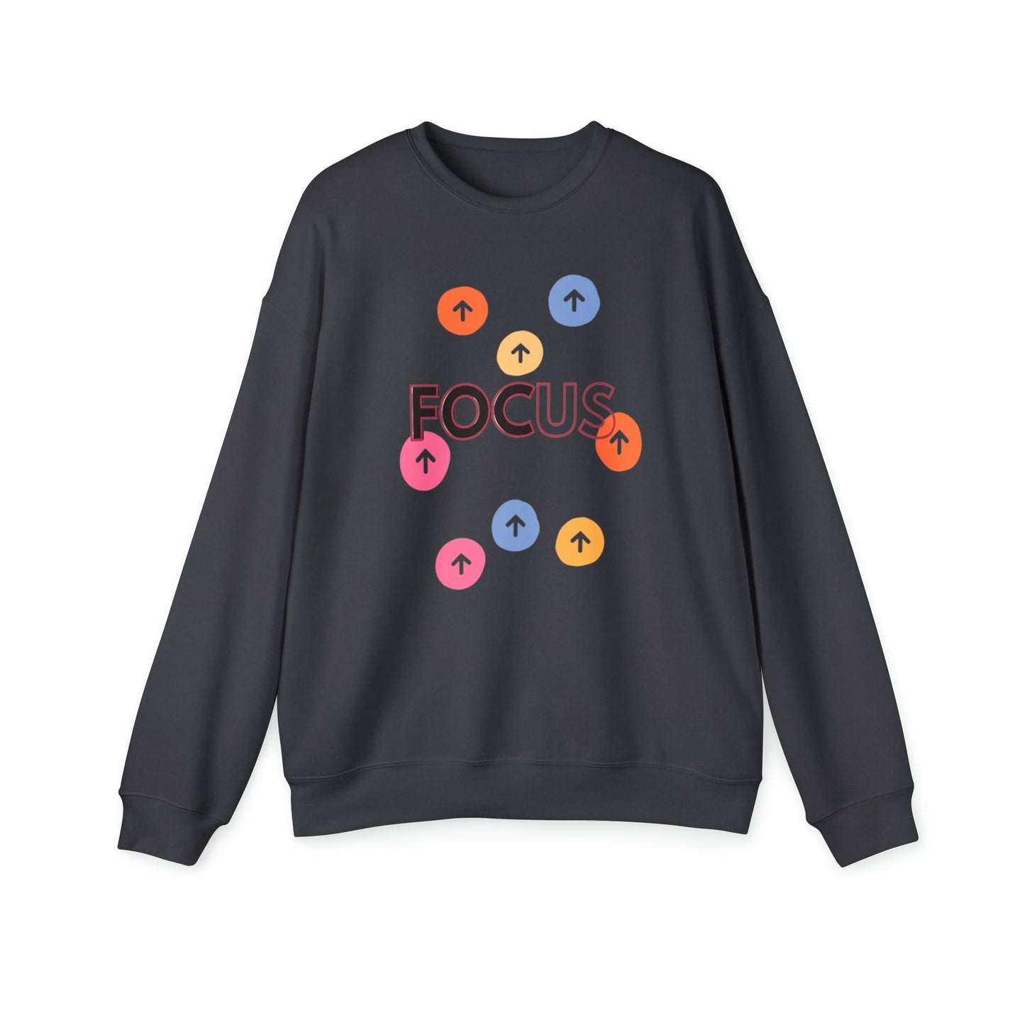 Focus UP Unisex Drop Shoulder Sweatshirt