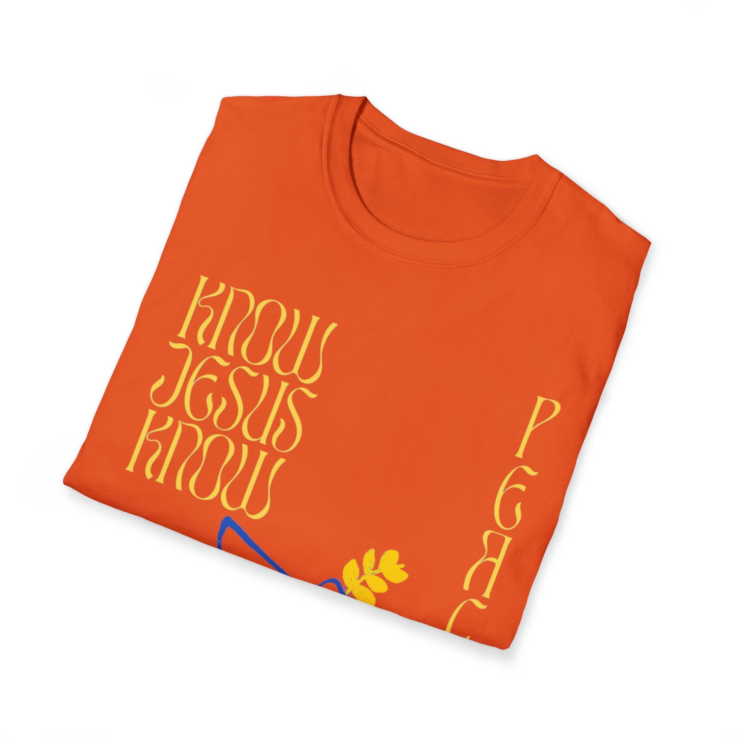 Know Jesus Unisex Softstyle T-Shirt